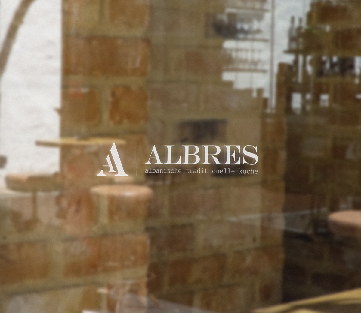 Fensterbeschriftung Albres