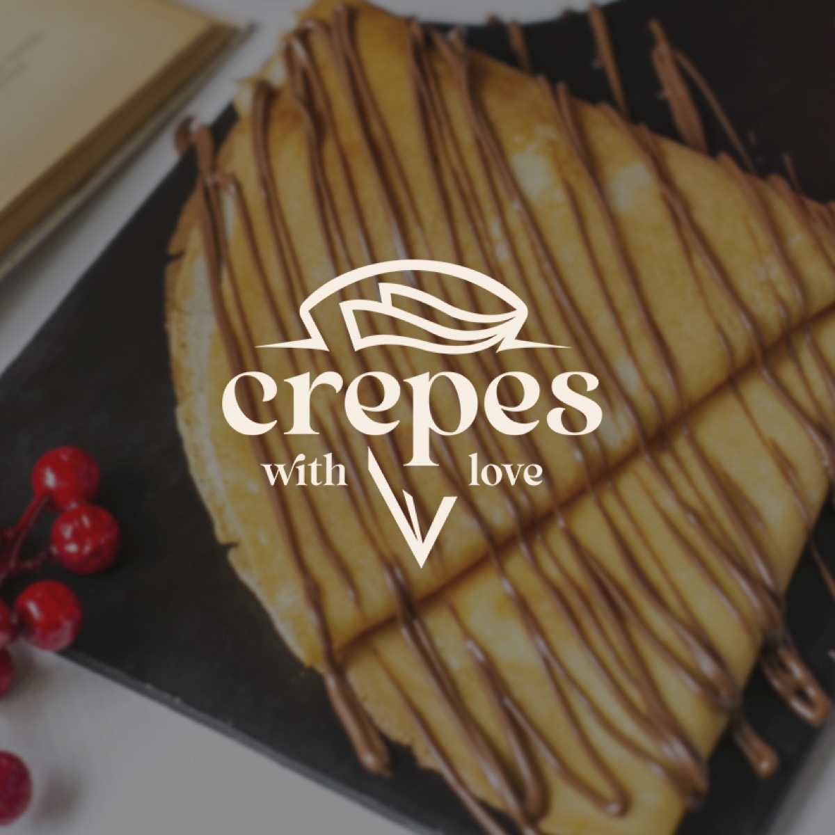Logo Crepes with Love