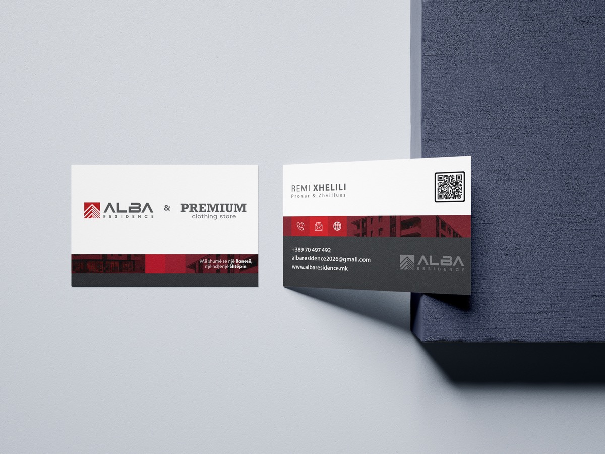 Visitenkarten Alba Residence
